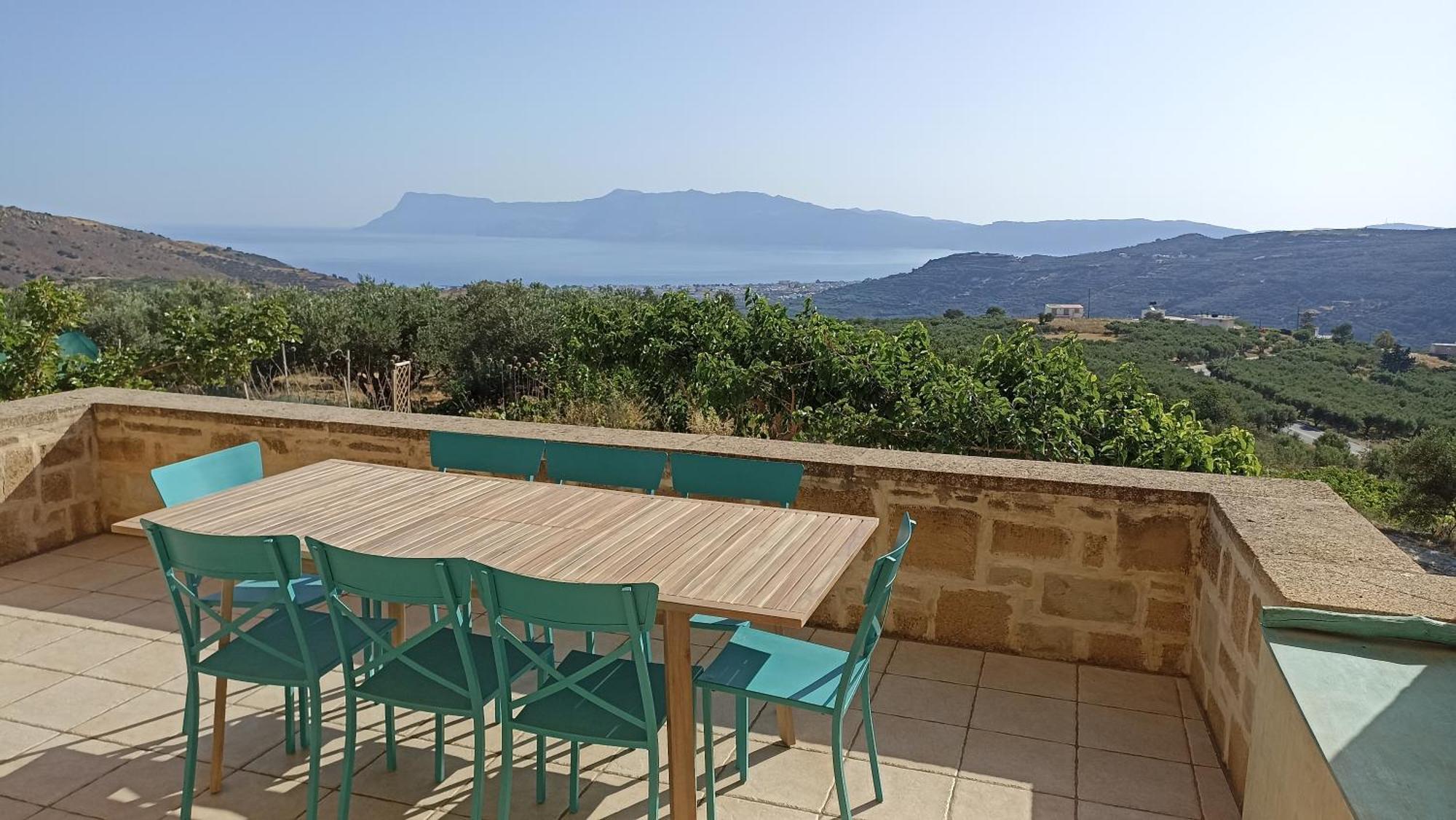Apartamento Mulberry Hill - Amazing Panoramic Views - Kíssamos Exterior foto